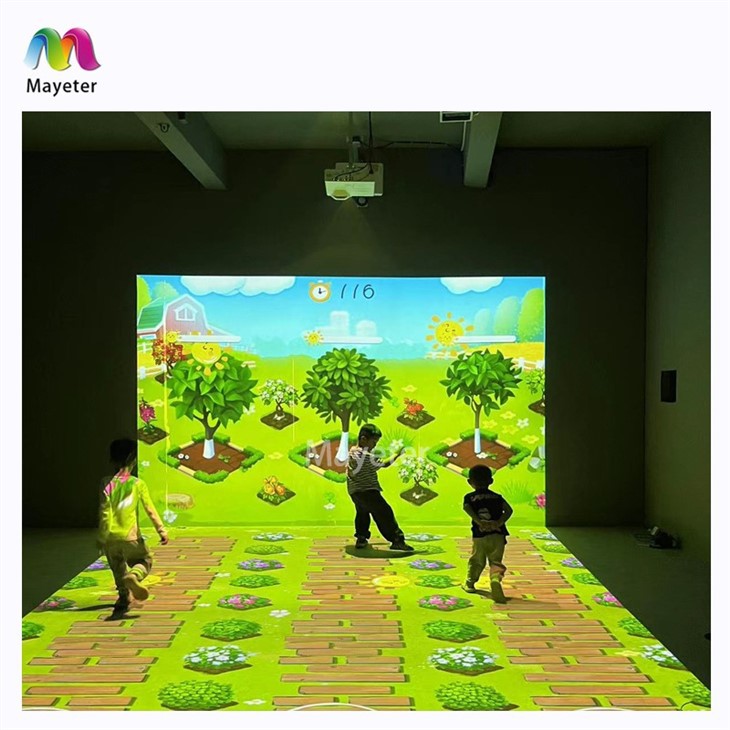 Interactive Floor System Projector Kids Game Kids Interactive Playground Interactive Projector