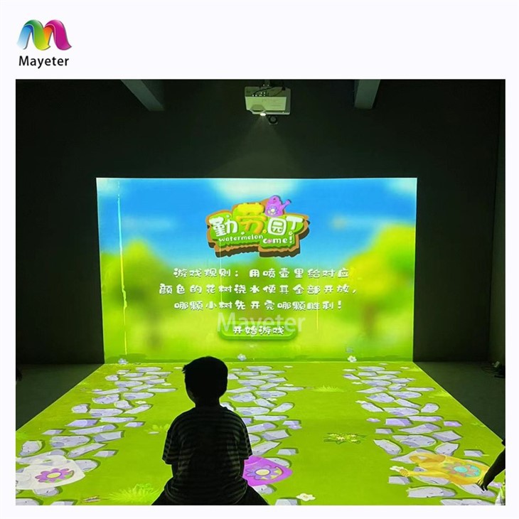 Interactive Floor System Projector Kids Game Kids Interactive Playground Interactive Projector